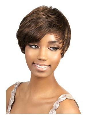 Säubere Kurze Junge Cut Afro Amerikanisch Perücke