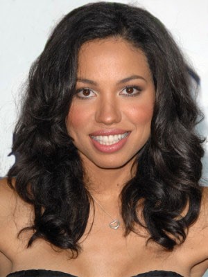 Wellig Spitzefront Echthaar Perücke