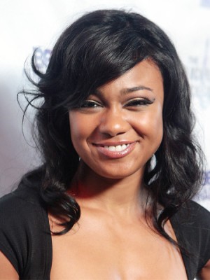 Bewundernswerte Wellig Kunsthaar Kappenlos Perücke