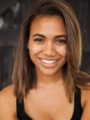 Attractive Wellig Spitzefront Echthaar Perücke