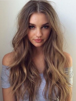 Preiswert Wellig Spitzefront Echthaar Perücke Preiswert Wellig Spitzefront Echthaar Perücke