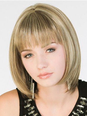 Gerade 2015 Neu Stil Monofilament Bob Perücke