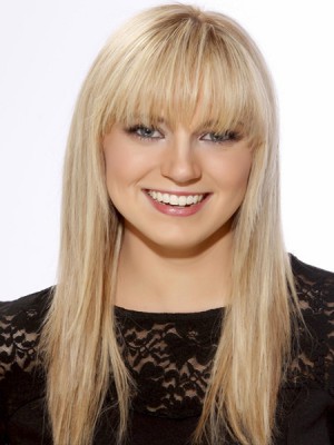 Lange Gerade Echthaar Perücken