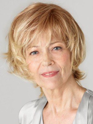 Modern Spitzefront Remy Echthaar Perücken