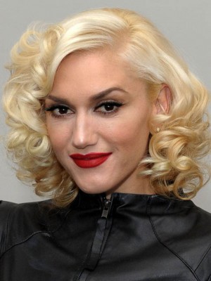 Elegant Mittlere Wellige Spitzefront Echthaar Perücken