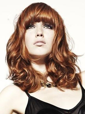 Bewundernswert Wellige Kappenlose Echthaar Perücken