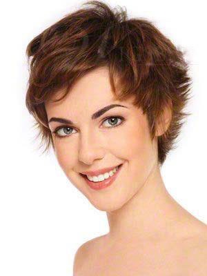 Fantastische Gerade Echthaar Kappenlose Perücke