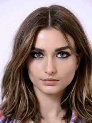 Natürliche Spitzefront Echthaar Gerade Perücke