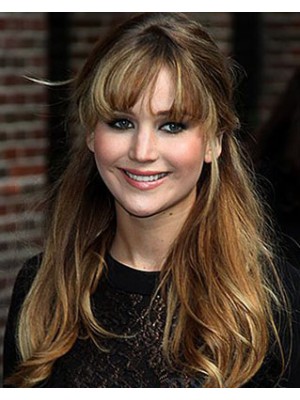 Verführerische Kappenlos Gerade Echthaar Perücke