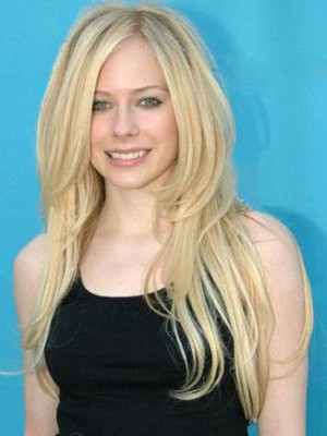 Großartige Gerade Spitzefront Echthaar Perücke