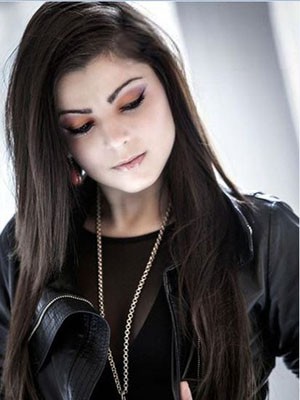 Fantastische Echthaar Gerade Spitzefront Perücke