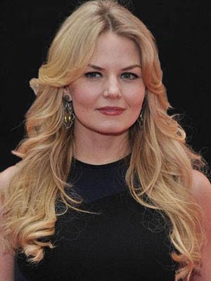 Elegante Wellig Spitzefront Echthaar Perücke