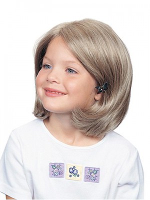 100% Handgebunden Lace Bob MädchenPerücke