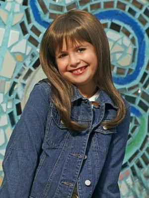 Natürliche Gerade Spitzefront Lang MädchenPerücke