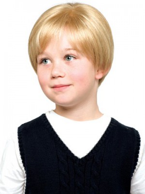 Silky Gerade Spitzefront Kinder Perücke