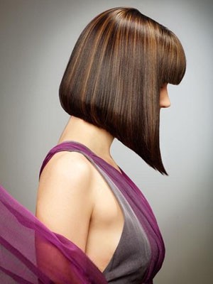 Verführerische Gerade Synthetische Spitzefront Perücke