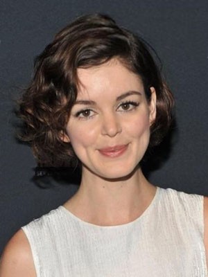 Wunderschöne Spitzefront Wellig Synthetische Perücke