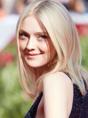 Prima Gerade Spitzefront Kunsthaar Perücke