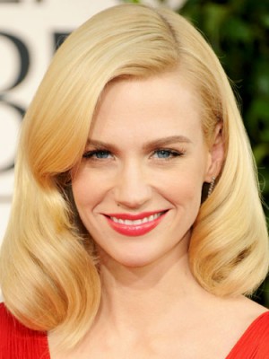 Zauberhaft Wellig Kunsthaar Spitzefront Perücke