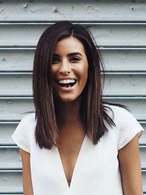 Gut Remy Echthaar Gerade Spitzefront Perücke