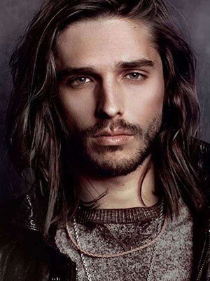 Supere Wellig Kunsthaar Spitzefront Perücke