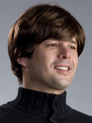 Beatles George Harrison Stil Synthetisch Perücke