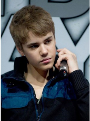 Kappelos Bieber's Haar Stil Perücke