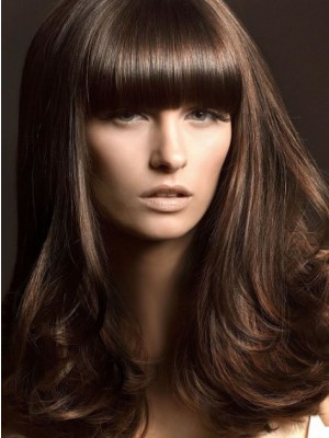 Schnitte Wellige Geschickte Lange Length Synthetische Perücke