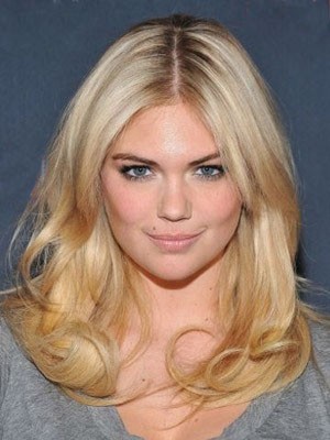 Modische Wellig Vollspitze Synthetik Perücke