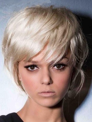 Bewundernswerte Gerade Spitzefront Kunsthaar Perücke