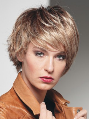 Bewundernswerte   Grade Kappenlos Kunsthaar Perücke