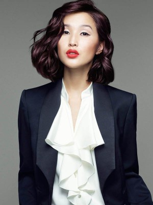 Schön Wellig Spitzefront Kunsthaar Perücke