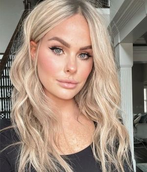 Maylene | Blond Balayage Echthaar Perücke – Lace Front & Glueless